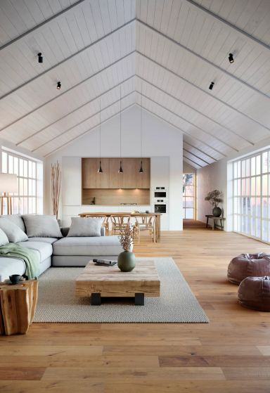 Parkettvinyl Quintus mit Holzoberfläche für geringe Höhen und hohe Stabilität, Trend