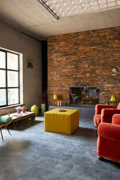 Caldera Basalt Klickvinyl Designfliese für ein modernes Zuhause